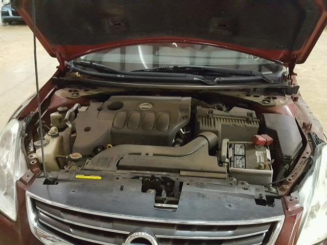 1N4AL2AP6BN488580 - 2011 NISSAN ALTIMA BAS MAROON photo 7