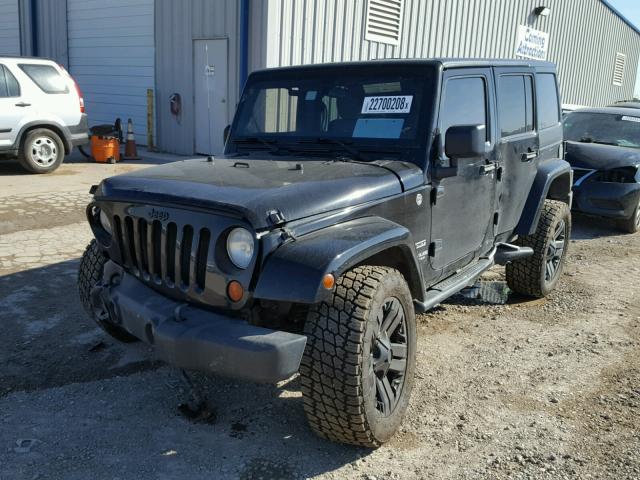 1J4HA3H13BL638530 - 2011 JEEP WRANGLER U BLACK photo 2