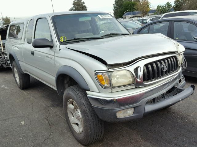 5TEWM72N61Z853424 - 2001 TOYOTA TACOMA XTR SILVER photo 1