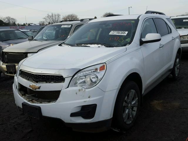 2CNALDEC5B6446026 - 2011 CHEVROLET EQUINOX LT WHITE photo 2