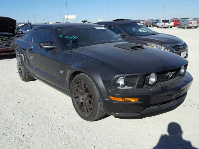 1ZVHT82H175258534 - 2007 FORD MUSTANG GT GRAY photo 1