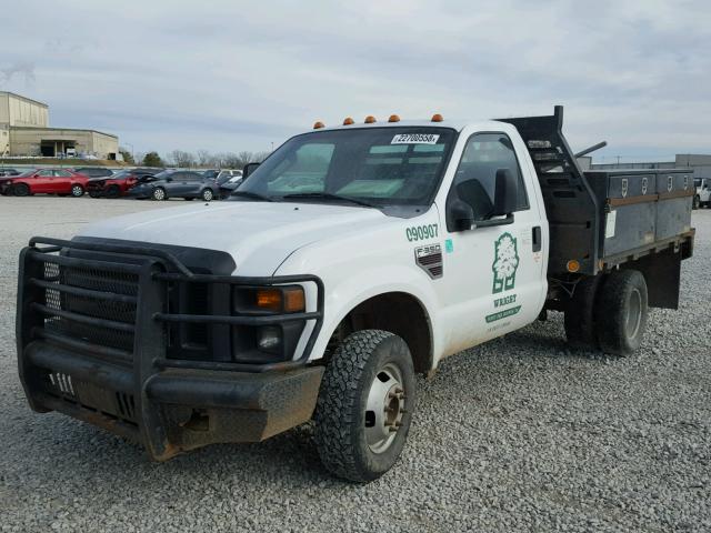 1FDWF37RX9EA32528 - 2009 FORD F350 SUPER WHITE photo 2