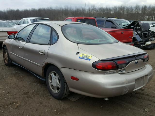 1FAFP52U0WG244286 - 1998 FORD TAURUS LX BEIGE photo 3