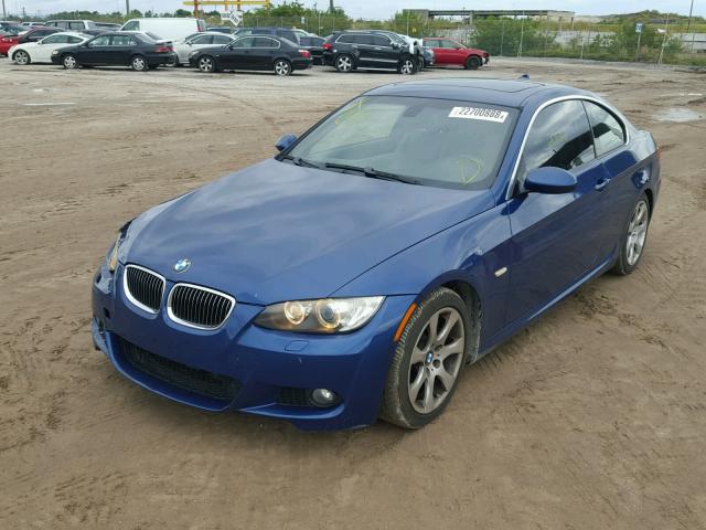 WBAWB73519P047740 - 2009 BMW 335 I BLUE photo 2