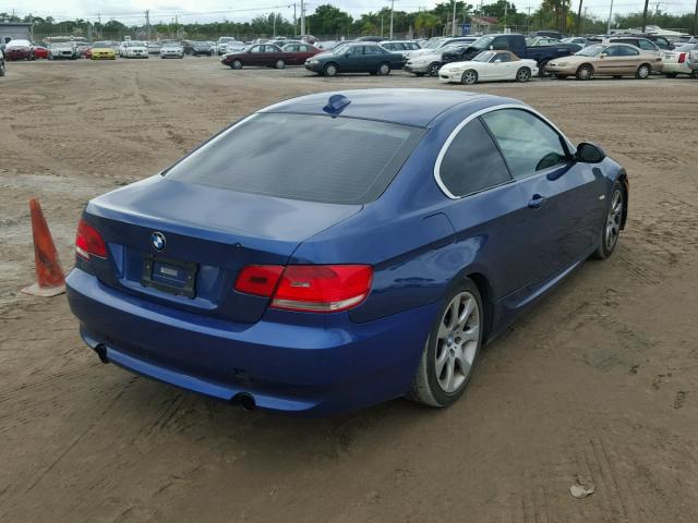 WBAWB73519P047740 - 2009 BMW 335 I BLUE photo 4