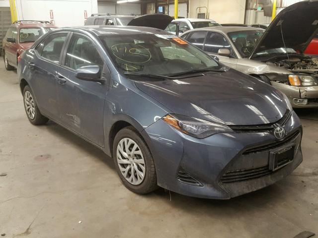 2T1BURHEXHC892583 - 2017 TOYOTA COROLLA L GRAY photo 1