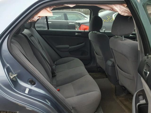 1HGCM56337A056035 - 2007 HONDA ACCORD SE GRAY photo 6