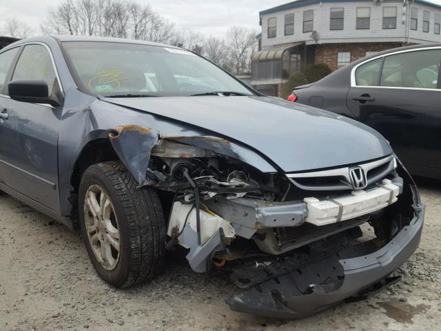 1HGCM56337A056035 - 2007 HONDA ACCORD SE GRAY photo 9