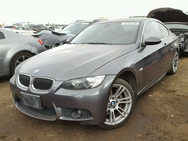 WBAWC735X8E065449 - 2008 BMW 335 XI GRAY photo 2