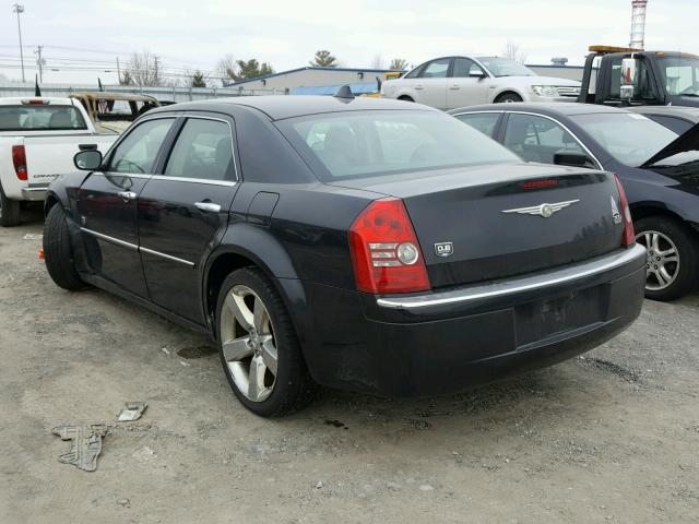 2C3KA53G28H303966 - 2008 CHRYSLER 300 TOURIN BLACK photo 3