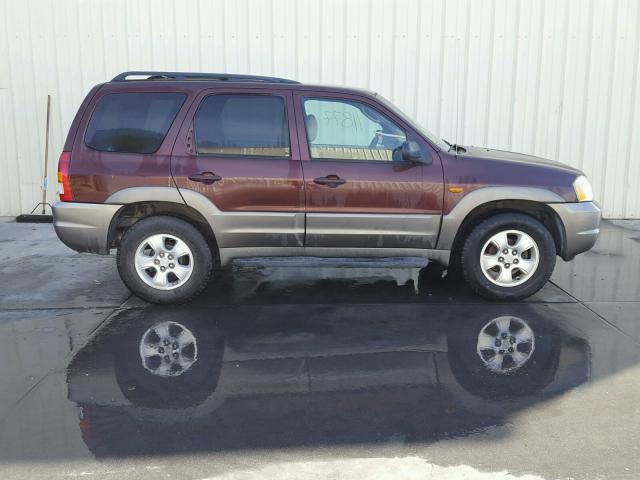 4F2YU09132KM09362 - 2002 MAZDA TRIBUTE LX PURPLE photo 9