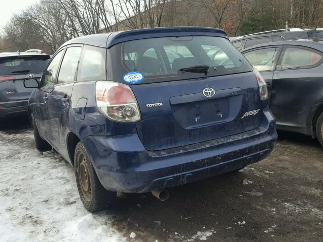 2T1KR32E76C574375 - 2006 TOYOTA COROLLA MA BLUE photo 3