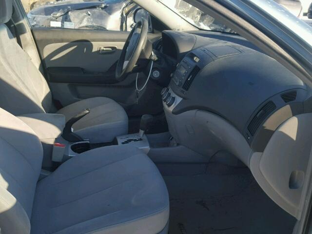 KMHDU46D27U176747 - 2007 HYUNDAI ELANTRA GL BLUE photo 5