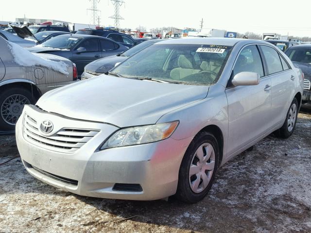 4T1BE46K98U219825 - 2008 TOYOTA CAMRY CE SILVER photo 2