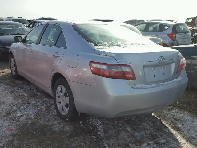 4T1BE46K98U219825 - 2008 TOYOTA CAMRY CE SILVER photo 3