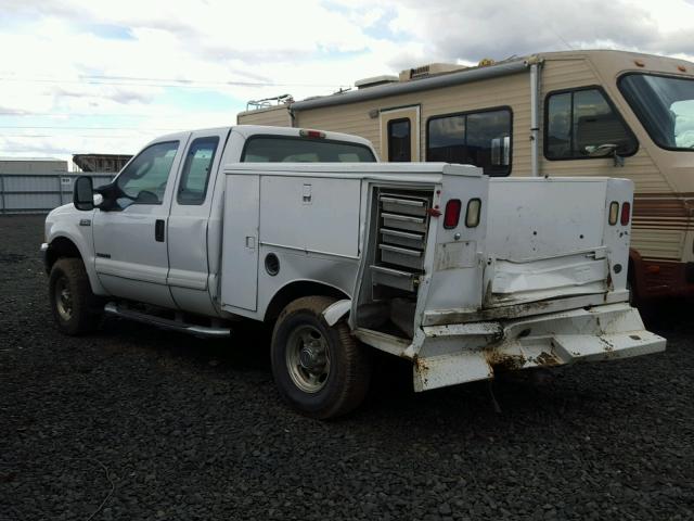 1FTNX21F53EB02806 - 2003 FORD F250 SUPER WHITE photo 3