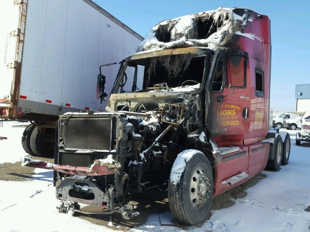 3HSCUAPR6AN275612 - 2010 INTERNATIONAL PROSTAR PR RED photo 2