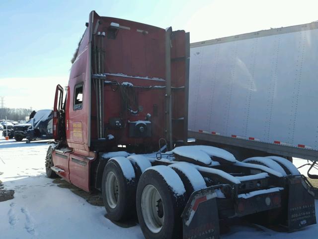 3HSCUAPR6AN275612 - 2010 INTERNATIONAL PROSTAR PR RED photo 3