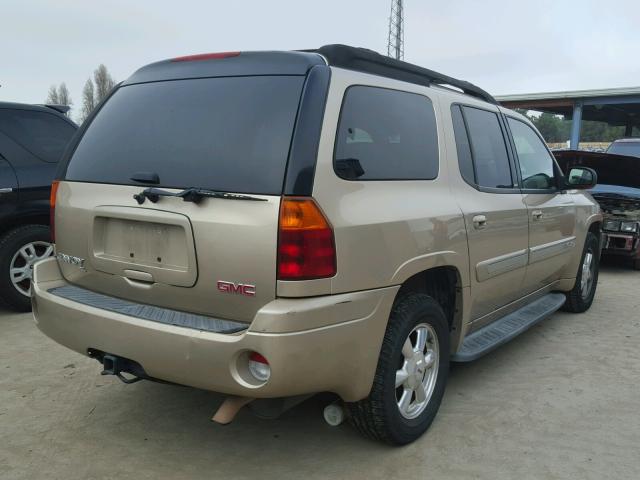 1GKET16S646238373 - 2004 GMC ENVOY XL GOLD photo 4