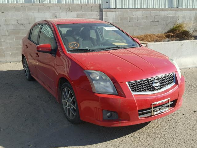 3N1BB61EX8L656661 - 2008 NISSAN SENTRA SE- RED photo 1