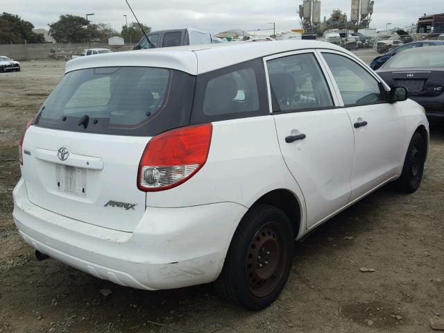 2T1KR32E63C029795 - 2003 TOYOTA COROLLA MA WHITE photo 4