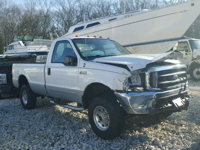 1FTSF31L24EB21638 - 2004 FORD F350 SRW S WHITE photo 1