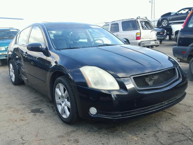 1N4BA41E24C800378 - 2004 NISSAN MAXIMA SE BLACK photo 1