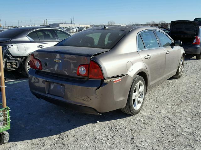 1G1ZB5E10BF225320 - 2011 CHEVROLET MALIBU LS BROWN photo 4
