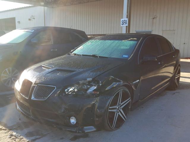 6G2EC57Y58L147244 - 2008 PONTIAC G8 GT BLACK photo 2