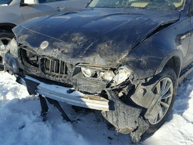 WBXPC73428WE51846 - 2008 BMW X3 3.0I BLUE photo 9