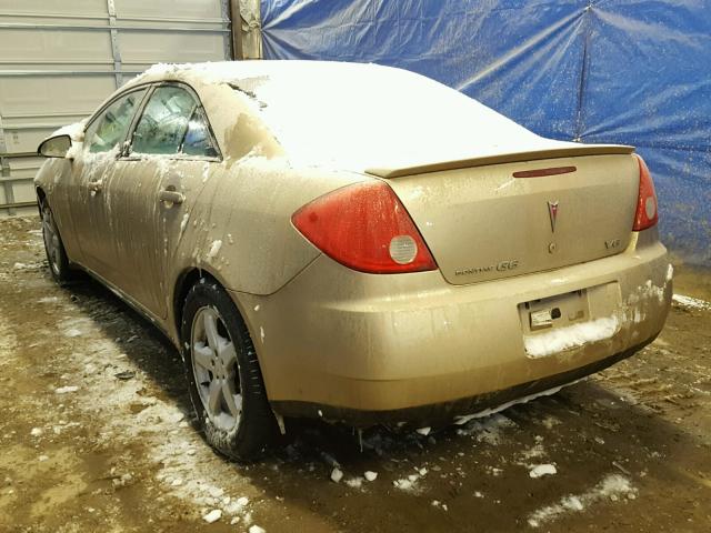 1G2ZG57N284185842 - 2008 PONTIAC G6 BASE TAN photo 3