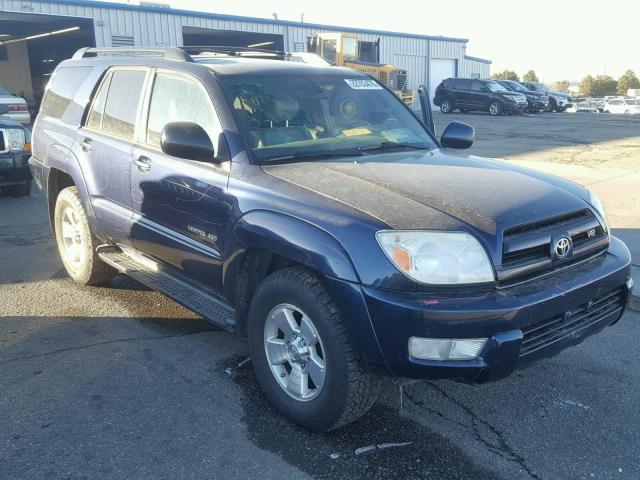 JTEBT17R658026715 - 2005 TOYOTA 4RUNNER LI BLUE photo 1