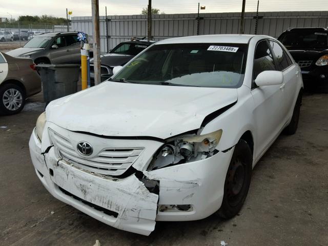 JTNBE46K373085964 - 2007 TOYOTA CAMRY NEW WHITE photo 2