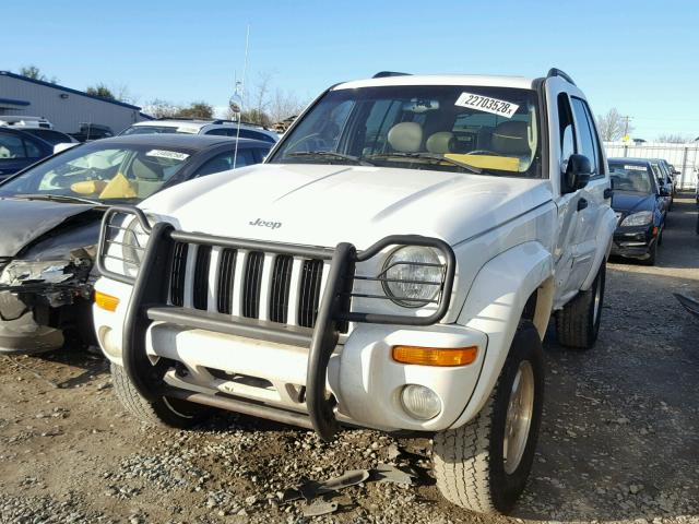 1J4GL58K23W649965 - 2003 JEEP LIBERTY LI WHITE photo 2