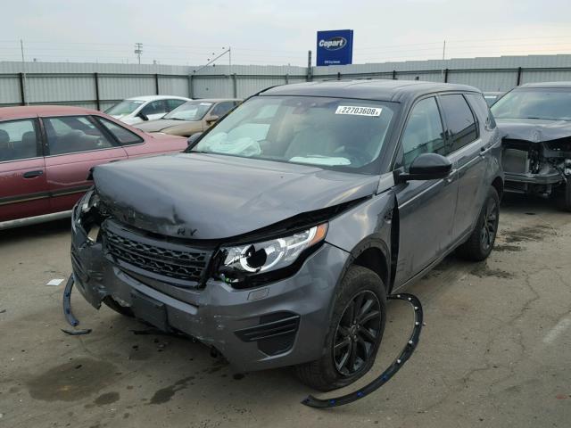 SALCP2BG2GH627351 - 2016 LAND ROVER DISCOVERY GRAY photo 2