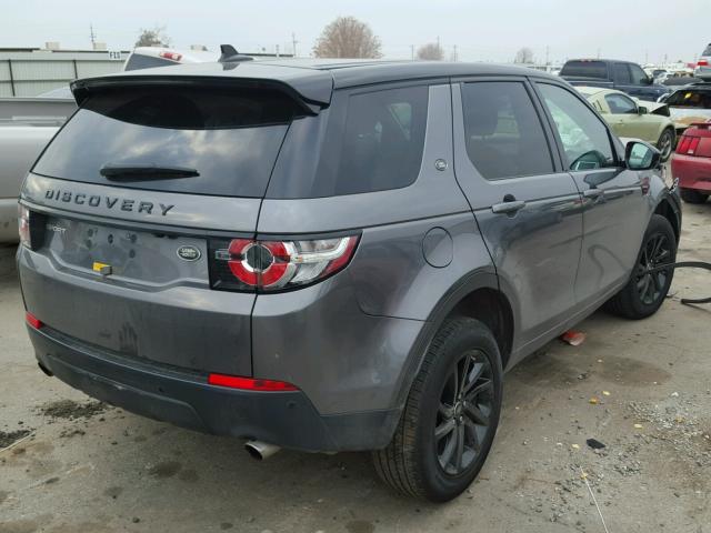 SALCP2BG2GH627351 - 2016 LAND ROVER DISCOVERY GRAY photo 4