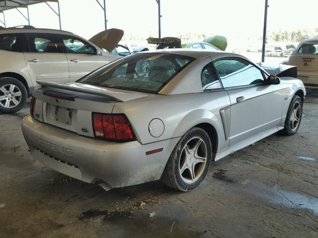 1FAFP42X0YF130611 - 2000 FORD MUSTANG GT SILVER photo 4