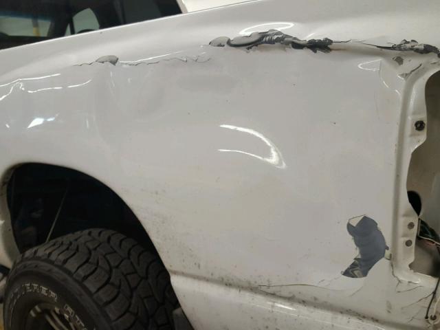 1D7KU28D13J655885 - 2003 DODGE RAM 2500 S WHITE photo 9
