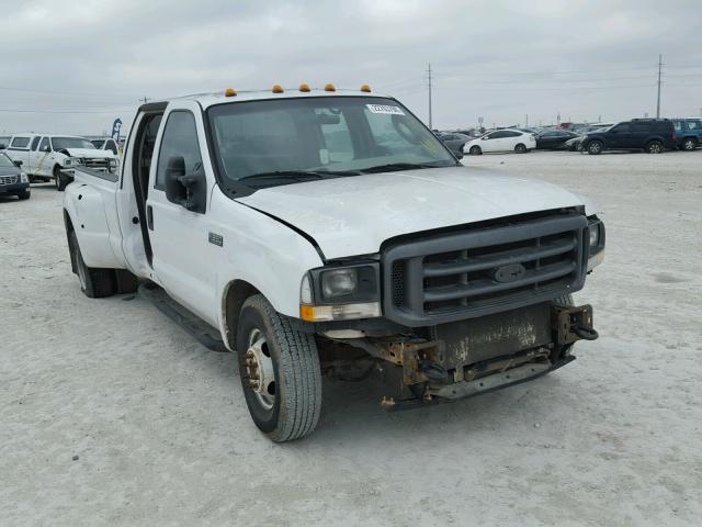 1FTWW32P24ED71254 - 2004 FORD F350 SUPER WHITE photo 1