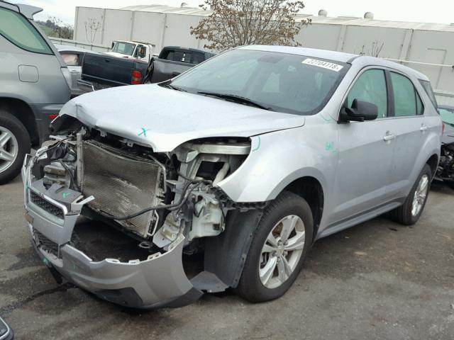 2GNALBEK4C1189379 - 2012 CHEVROLET EQUINOX LS SILVER photo 2