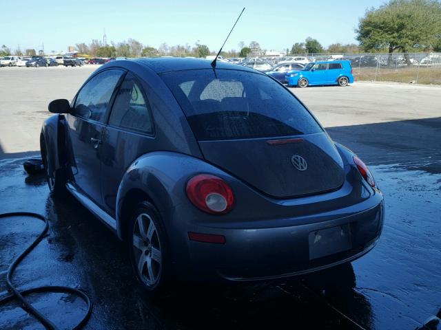 3VWRW31C86M401010 - 2006 VOLKSWAGEN NEW BEETLE GRAY photo 3