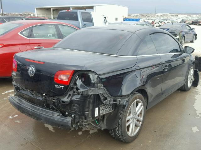 WVWFA71F09V005363 - 2009 VOLKSWAGEN EOS LUX BLACK photo 4