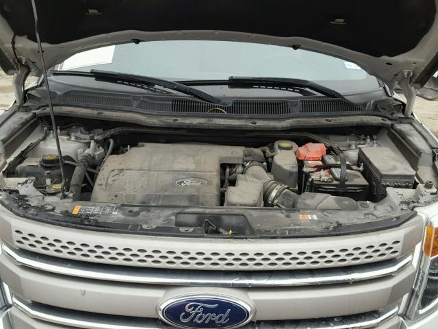 1FM5K7B81DGB39039 - 2013 FORD EXPLORER SILVER photo 7