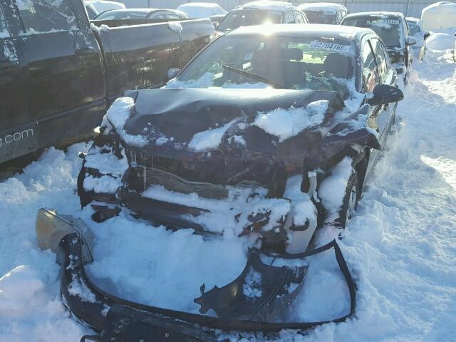 1G1AJ55F577353064 - 2007 CHEVROLET COBALT LS BLACK photo 2