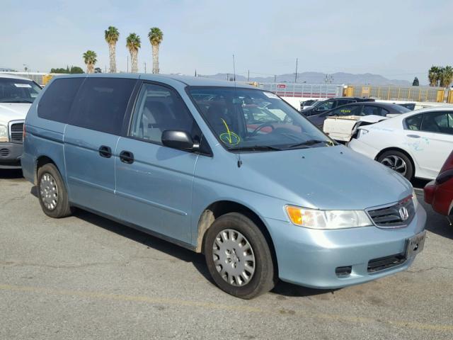 5FNRL18554B080116 - 2004 HONDA ODYSSEY LX BLUE photo 1