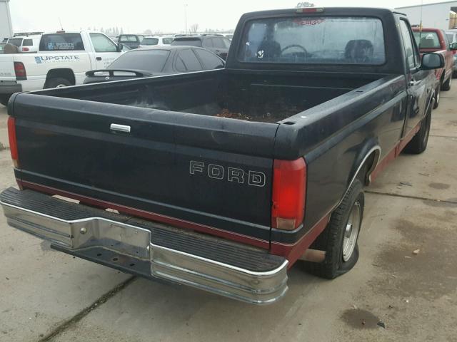 1FTDF15Y1SLA32283 - 1995 FORD F150 BLUE photo 4