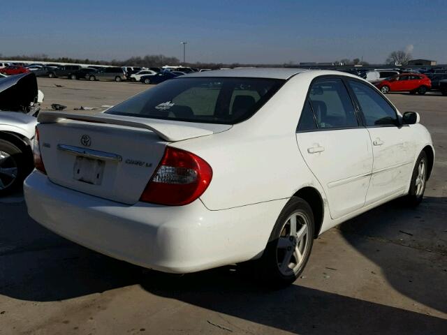 4T1BE32K64U324767 - 2004 TOYOTA CAMRY LE WHITE photo 4