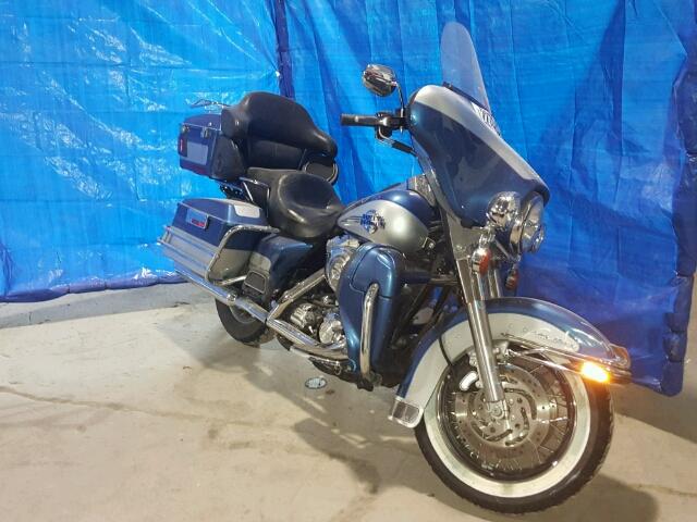 1HD1FCW145Y682747 - 2005 HARLEY-DAVIDSON FLHTCUI BLUE photo 1