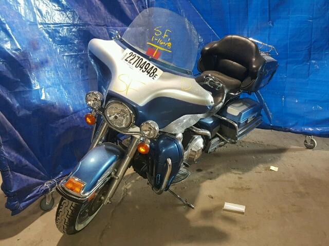 1HD1FCW145Y682747 - 2005 HARLEY-DAVIDSON FLHTCUI BLUE photo 2