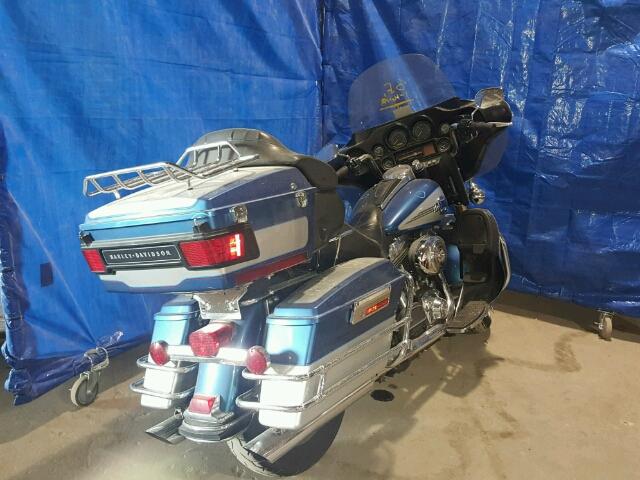 1HD1FCW145Y682747 - 2005 HARLEY-DAVIDSON FLHTCUI BLUE photo 4